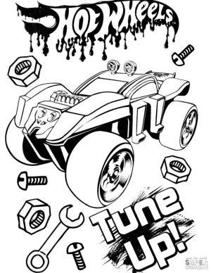 Hot Wheels Coloring Pages 2tun