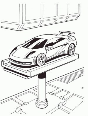 Hot Wheels Coloring Pages Free for Kids 0crw