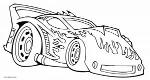 Hot Wheels Coloring Pages Free for Kids 2wrd