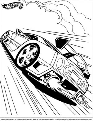Hot Wheels Coloring Pages Free for Kids 7fls