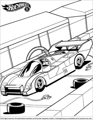Hot Wheels Coloring Pages Free for Kids 8rfl