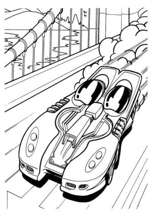 Hot Wheels Coloring Pages Printable 5wsh