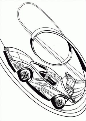 Hot Wheels Coloring Pages Race Car to Print 0lop