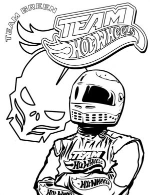 Hot Wheels Coloring Pages Race Car to Print 7hlm
