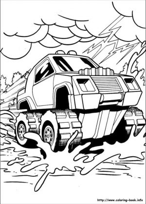 Hot Wheels Coloring Pages for Kids 5spl