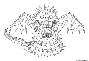 How to Train Your Dragon Coloring Pages for Kids Whispering Death