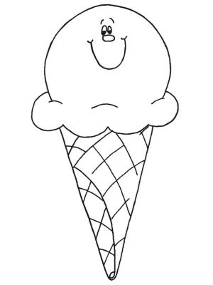 Ice Cream Coloring Pages for Kids 932k