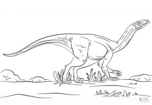Jurassic World Coloring Pages Mussaurus 1mus
