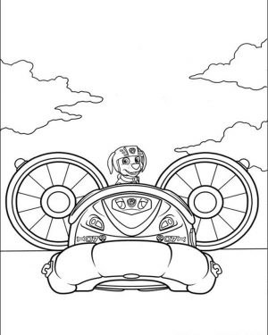 Kids Printable Paw Patrol Coloring Pages Zuma – 53678