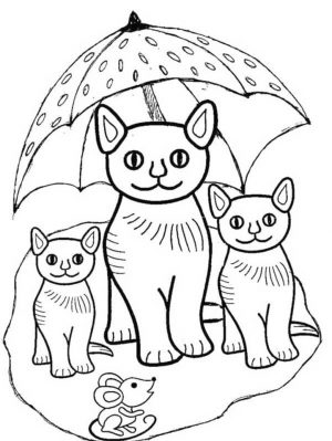 Kitten Coloring Pages Kids Printable – 54672 – new