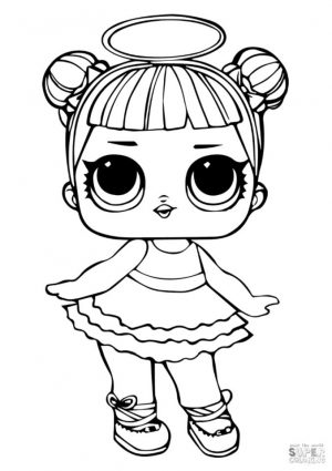 LOL Dolls Coloring Pages Sugar sg12