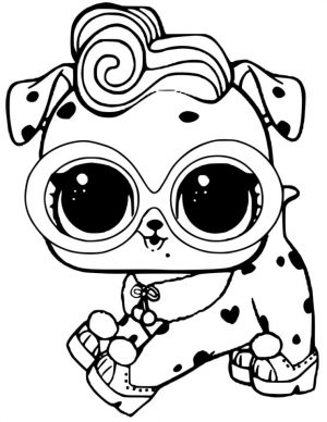 LOL Dolls Coloring Pages for Girls dlm0