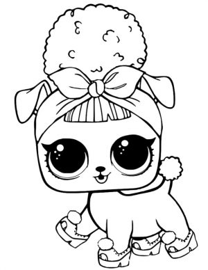 LOL Dolls Coloring Pages for Girls pyp5
