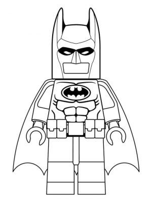 Lego Batman Coloring Pages Free Printable