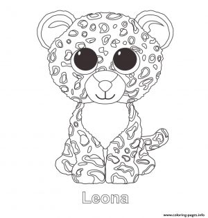 Leonna Smitten Beanie Boo Coloring Pages to Print 7rdz