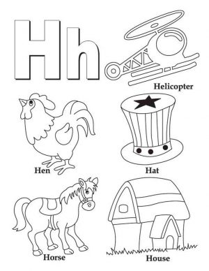 Letter H Coloring Pages – y3bal