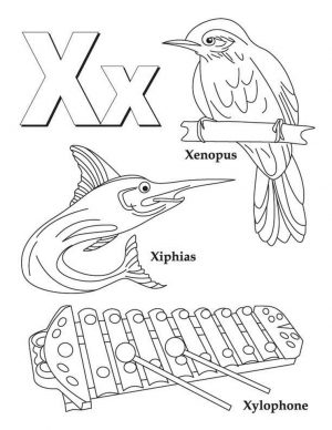 Letter X Coloring Pages – xy3ma