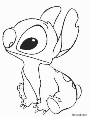 Lilo and Stitch Coloring Pages Stitch Left Alone
