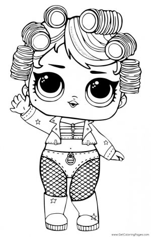 Lol Surprise Doll Coloring Pages Goo Goo Queen qw83