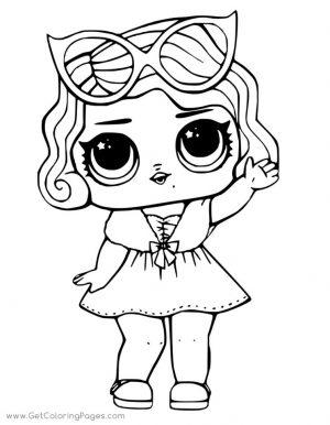 Lol Surprise Doll Coloring Pages Leading Baby lb17