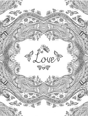 Love Coloring Pages for Adults Printable – 748dm