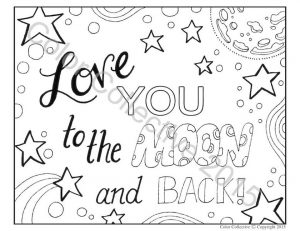 Love Coloring Pages to Print for Kids – 90579