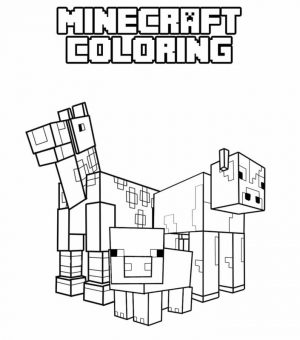 Minecraft Coloring Pages Free Printable 0anm