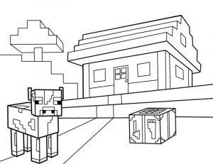 Minecraft Coloring Pages Free Printable 1gto