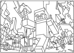 Minecraft Coloring Pages Free Printable 8wlk