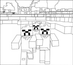 Minecraft Coloring Pages Free Printable 9gzb