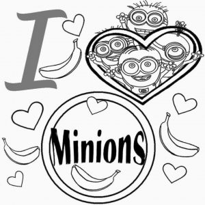 Minion Coloring Pages Free for Toddlers 2ilm
