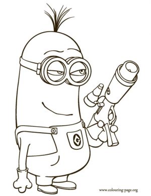 Minion Coloring Pages Free for Toddlers 6rlc