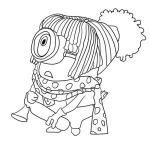 Minion Norbert Coloring Pages