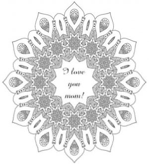 Mother’s Day Coloring Pages for Adults Printable – 73910