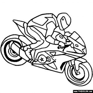 Motorcycle Coloring Pages Awesome Printable