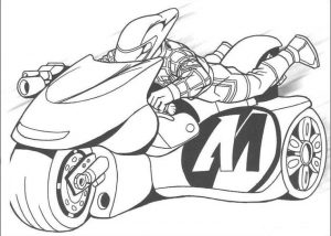 Motorcycle Coloring Pages Free Printable Online