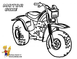 Motorcycle Coloring Pages Online Printable