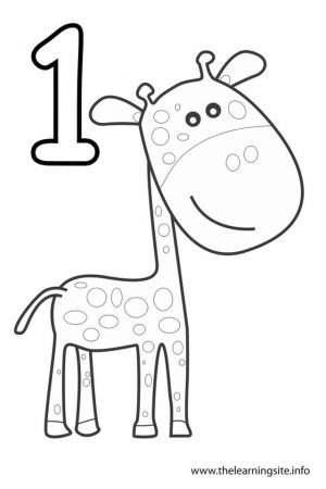 Number 1 Coloring Page – 16a74