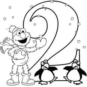 Number 2 Coloring Page – 26571