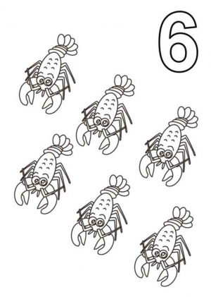 Number 6 Coloring Page – 6cvf6