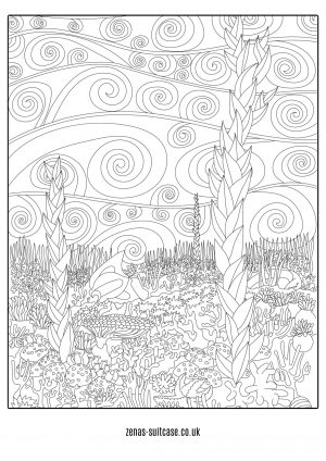 Ocean Coloring Pages for Adults Coral Reefs Under the Sea
