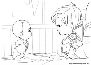 Online Boss Baby Coloring Pages for Kids – 96735