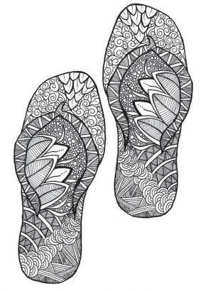 Online Summer Printable Coloring Pages for Adults – 37591