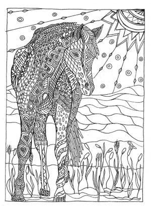 Online Summer Printable Coloring Pages for Adults – 52010