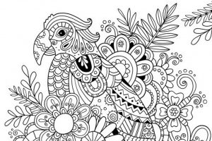 Online Summer Printable Coloring Pages for Adults – 89210