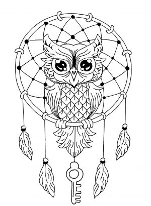 Owl Adult Coloring Pages 6dc7