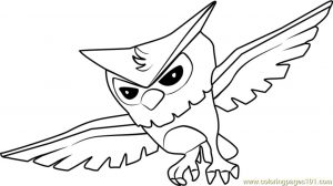 Owl Animal Jam Coloring Pages 4lwo