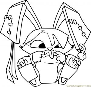 Peck Animal Jam Coloring Pages 3pck