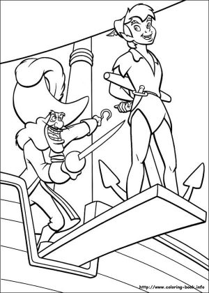 Peter Pan Coloring Book Pages – yel3k