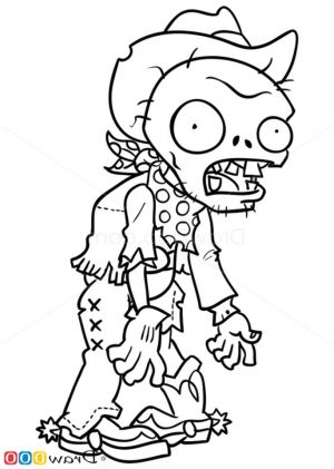 Plants Vs. Zombies Coloring Pages Kids Printable – 75671